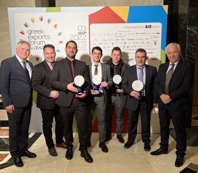 Tέσσερα χρυσά βραβεία για τον όμιλο ISOMAT στα GREEK EXPORTS FORUM & AWARDS 2021