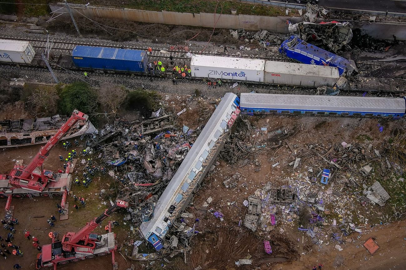 Σύγκρουση τρένων στα Τέμπη: Στους 57 οι νεκροί, 56 επισήμως οι αγνοούμενοι
