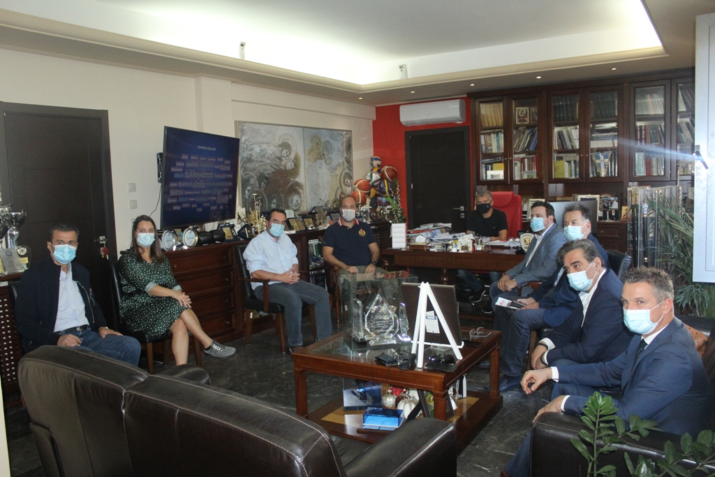 Σύσκεψη για τον περιορισμό της διασποράς του κορωνοϊού στην Περιφέρεια Θεσσαλίας